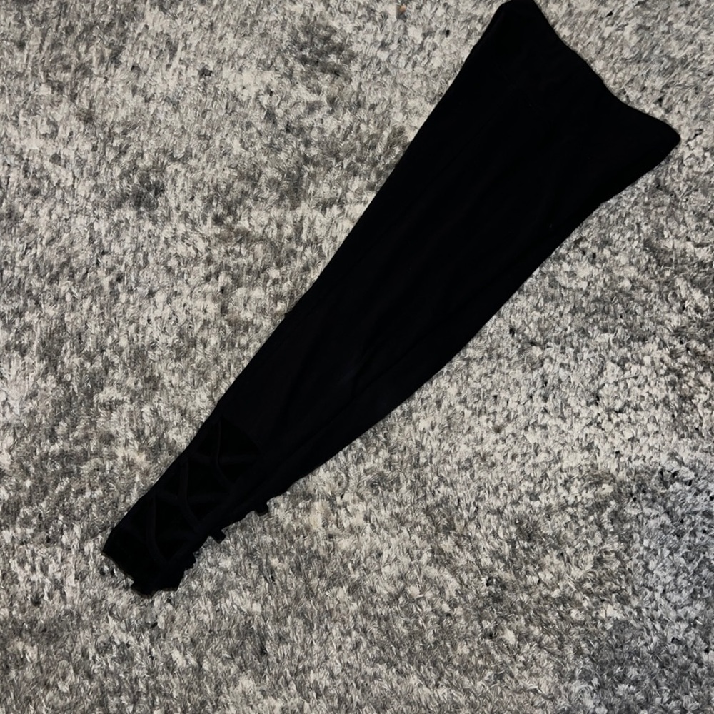 Justice Black Leggings